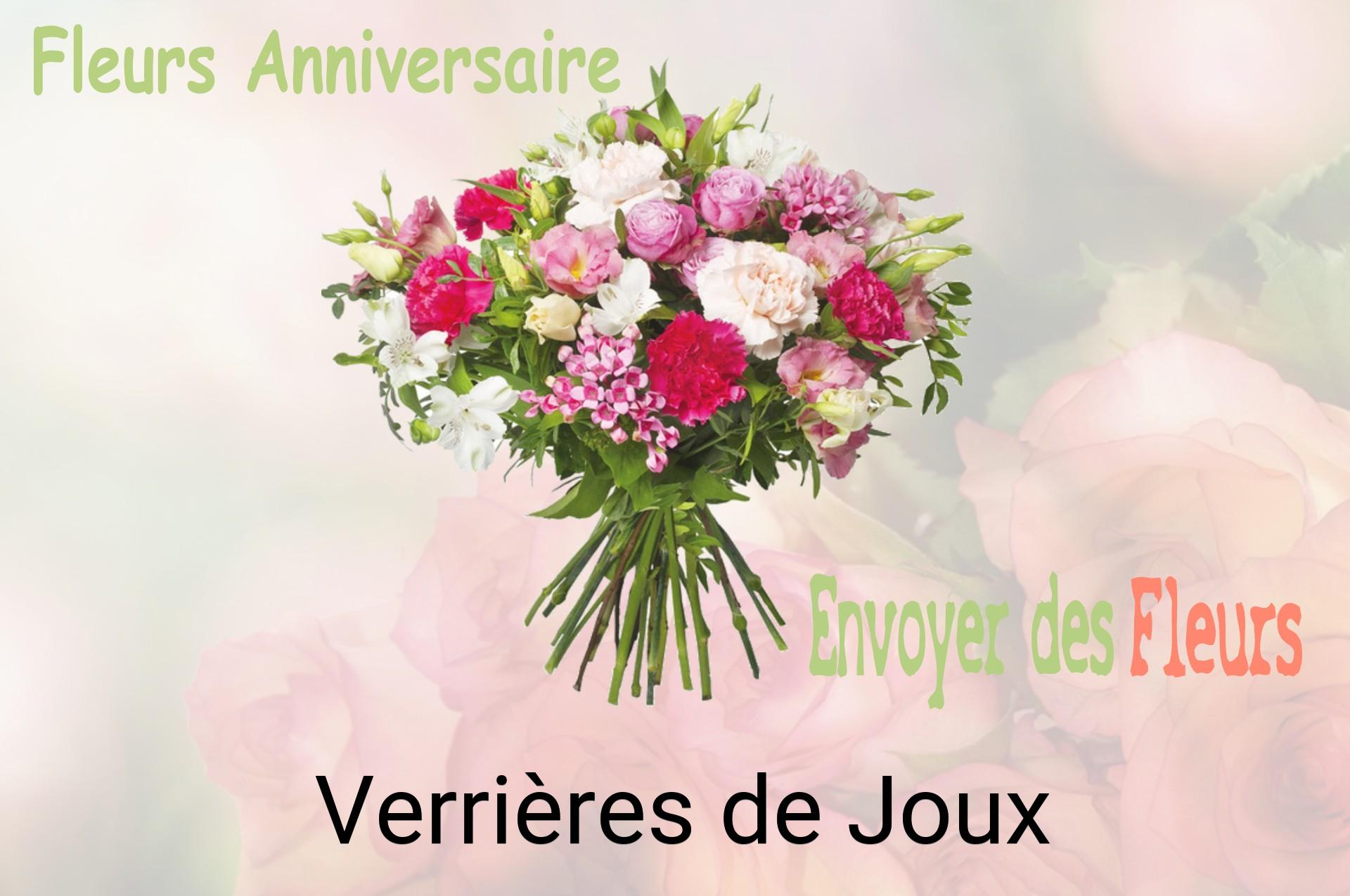 Bouquet de fleurs d’anniversaire livré à Verrières-de-Joux