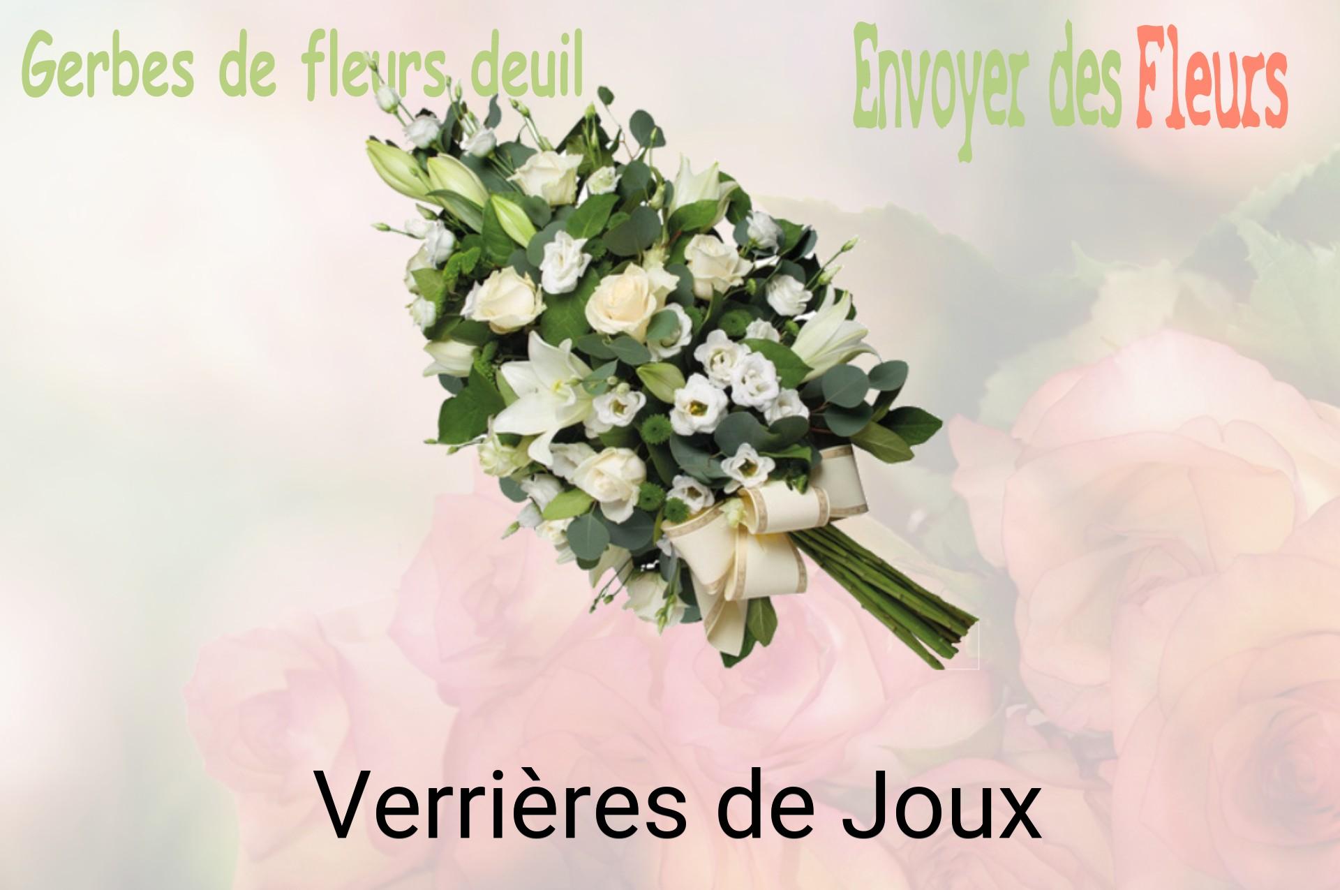 Gerbe de fleurs de deuil livrée à Verrières-de-Joux
